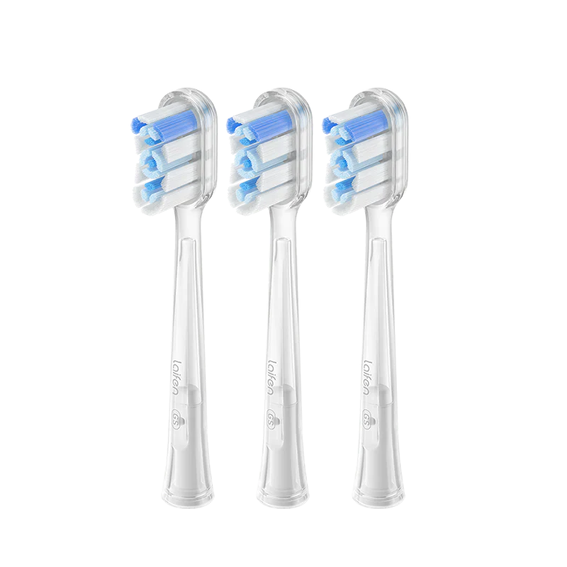 Color_Super Clean Transparent 3 Brush Heads