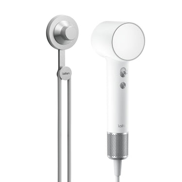 Magnetic Wall Mount Bracket Silver Hair Dryer Holder Space Saving Adhesive Installation