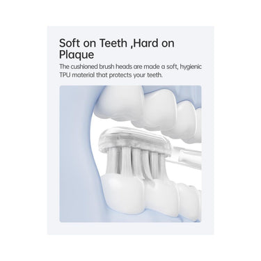 Toothbrush Heads 6 Pack Super Clean Compatible with Wave and Wave Special